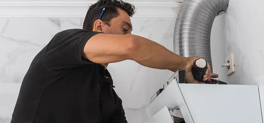 Precision In-wall Dryer Vent Cleaning & Rerouting Corrections in Shafter, CA
