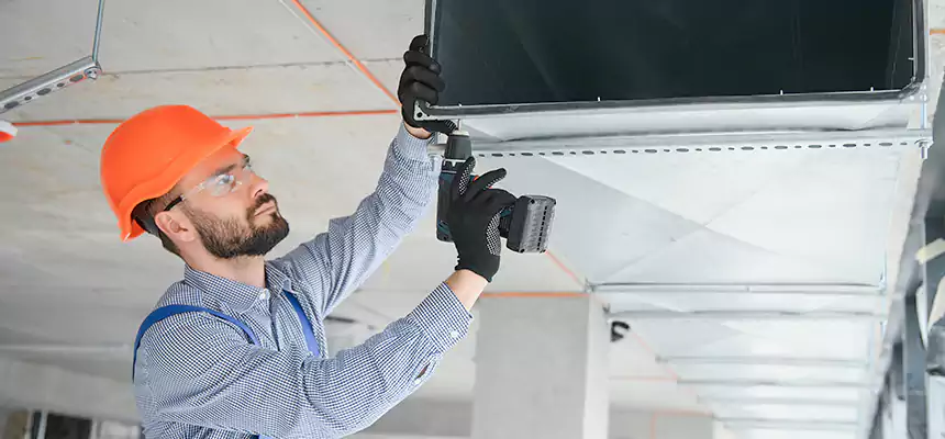 Roof Cap & Exterior Hood Lint Buildup Removal – Shafter